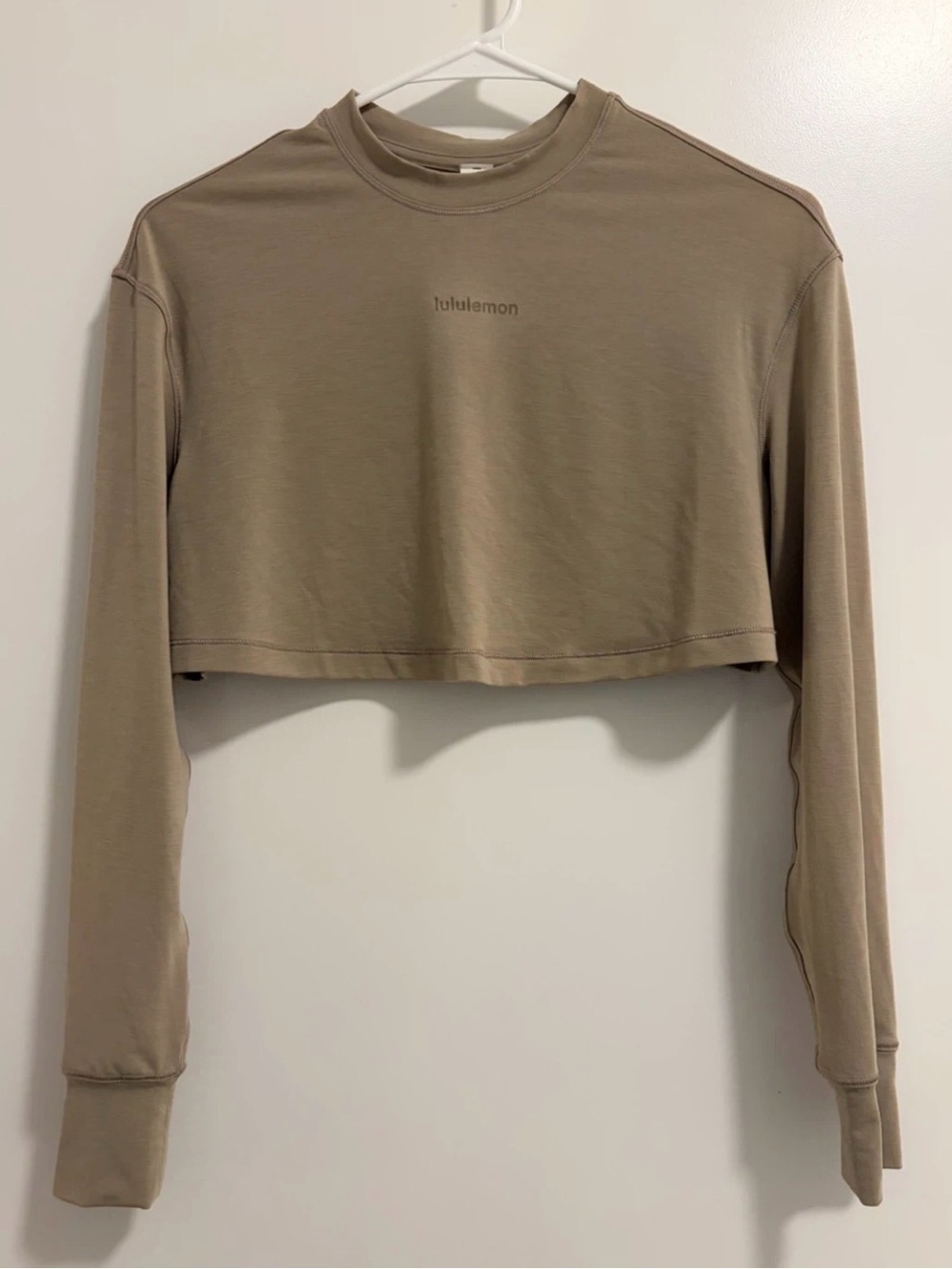 Lululemon / Cropped Long Sleeve Top Size 0
